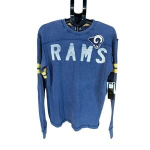 Saint Louis Rams Official NFL Sweatshirt – Size Medium – NWT Vintage Style
